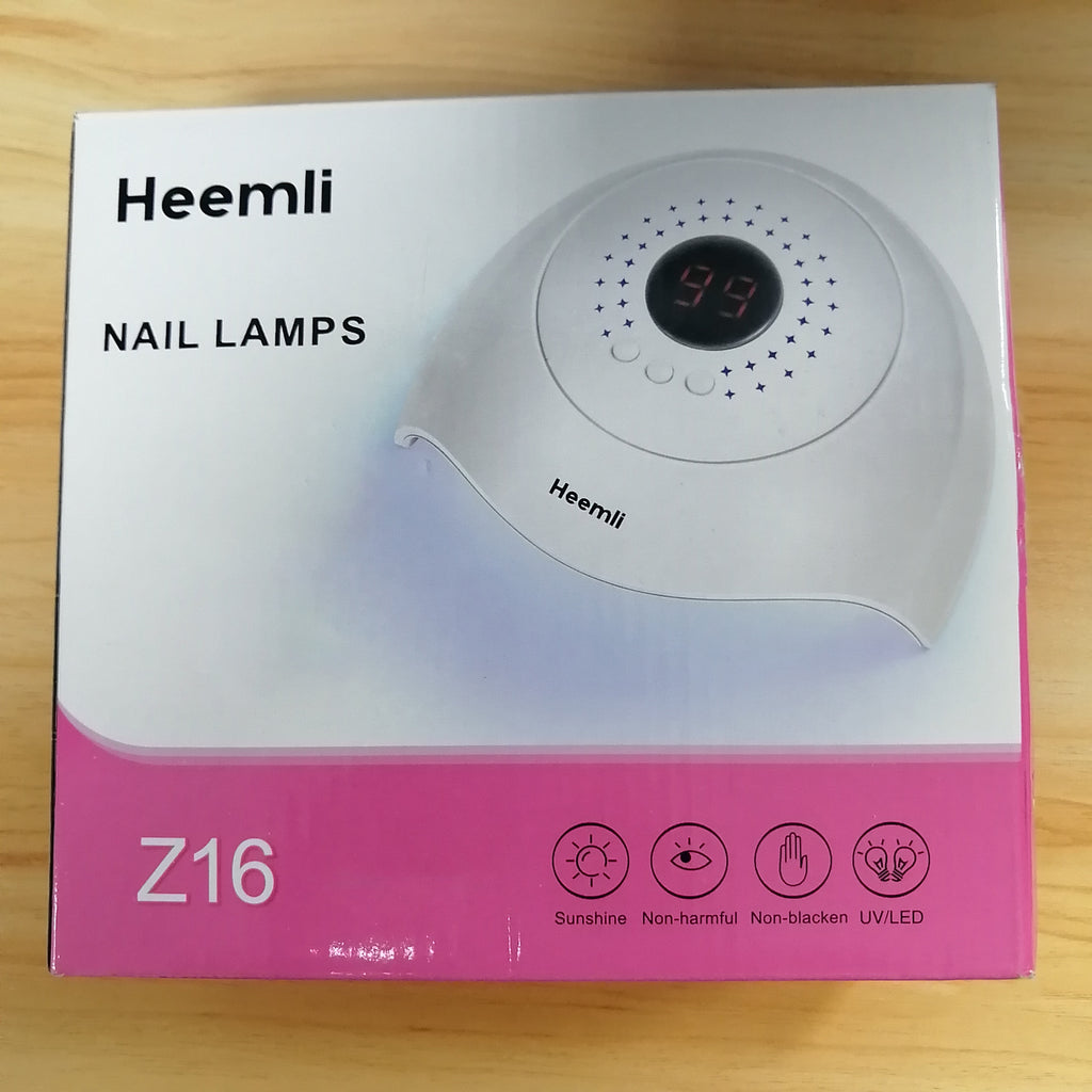 Heemli LED/UV Lamp Nail Dryers 48W Quick Curing Lamp with 5s 30s 60s Timer Sensor