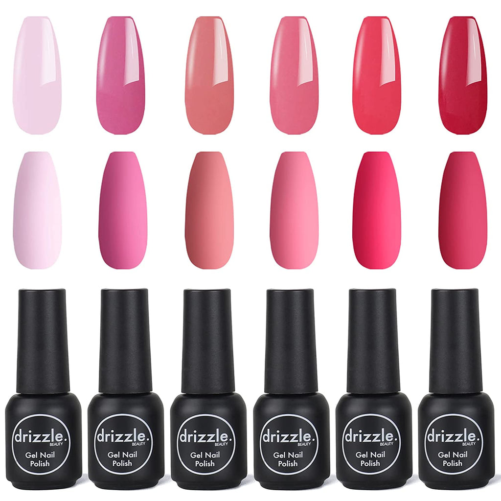 Poppy Gel Collection Nail Polish - 6 Colors