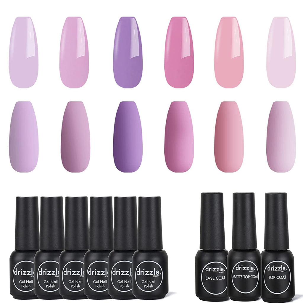 Bakerie Gel Collection Nail Polish - 6 Colors