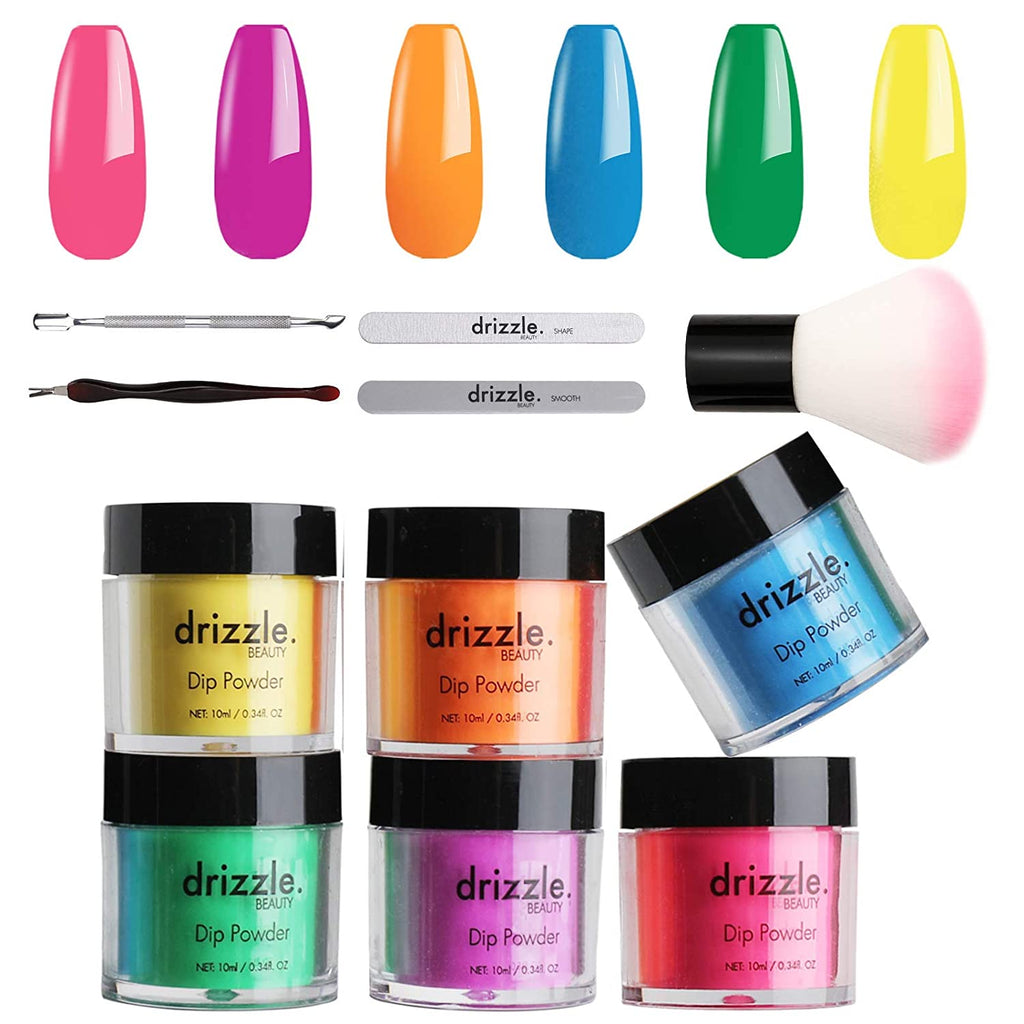 Electric Dipping Powder Kit - 6 colors