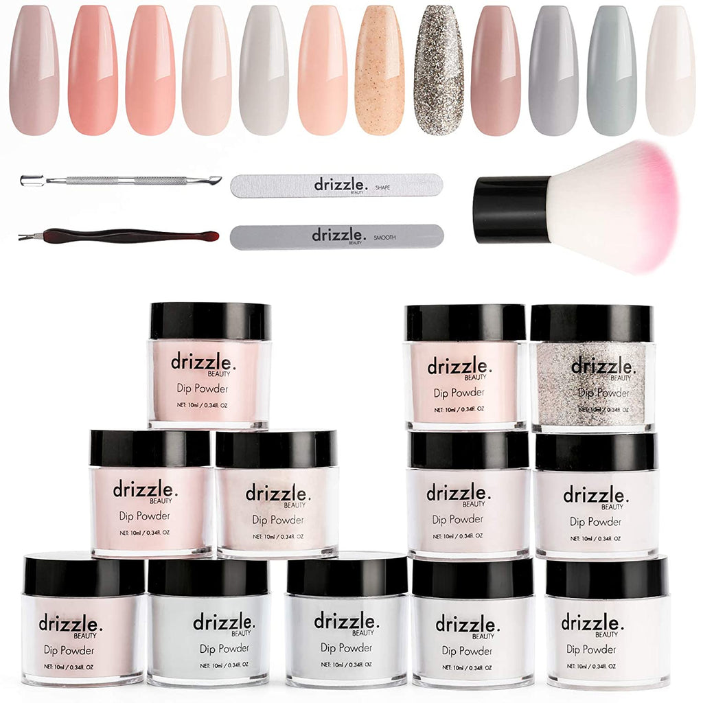 Neutrals Dipping Powder Kit - 12 colors